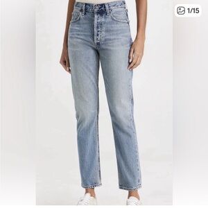 Citizens of Humanity Charlotte High Rise Straight Jeans Wynwood Wash Sz 24